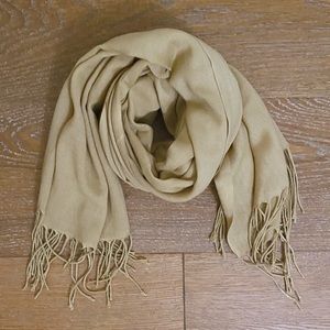 Beige Oblong Scarf